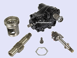INGRANAGGIO DI STERZO SERVO W123 <br></b> RISTRUTTURATO CON RICAMBI ORIGINALI MERCEDES NUOVI
